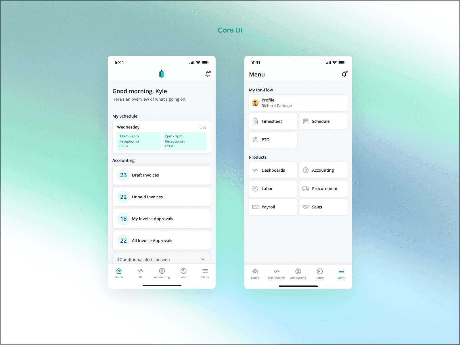 Core UI